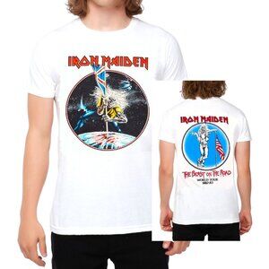 Iron Maiden Beast on the Road World Tour 1982-83 rock Official T-Shirt XL NWT